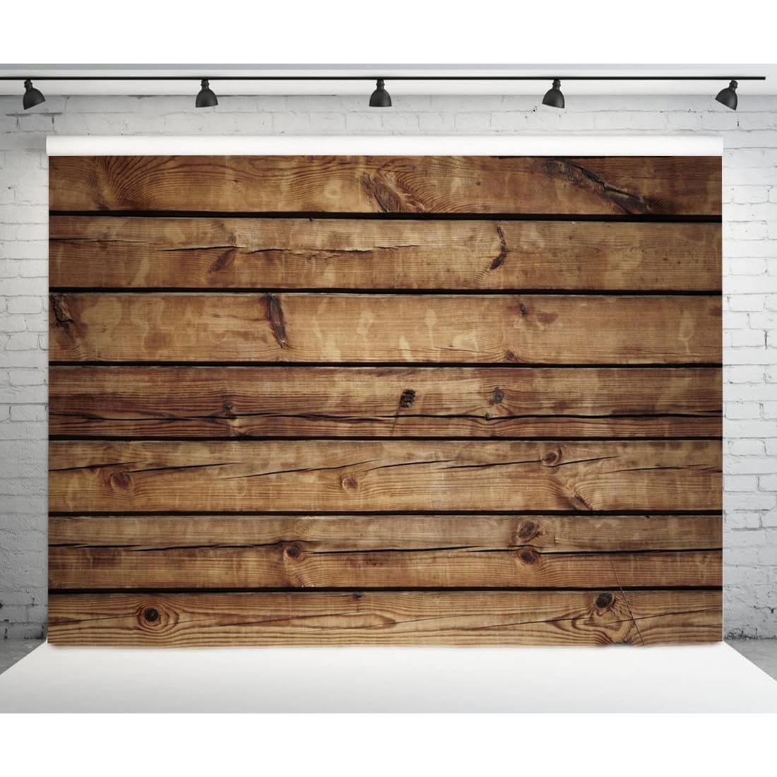 Fondo Fotográfico Vinilo 3x2.4m DH-261 Madera Vintage