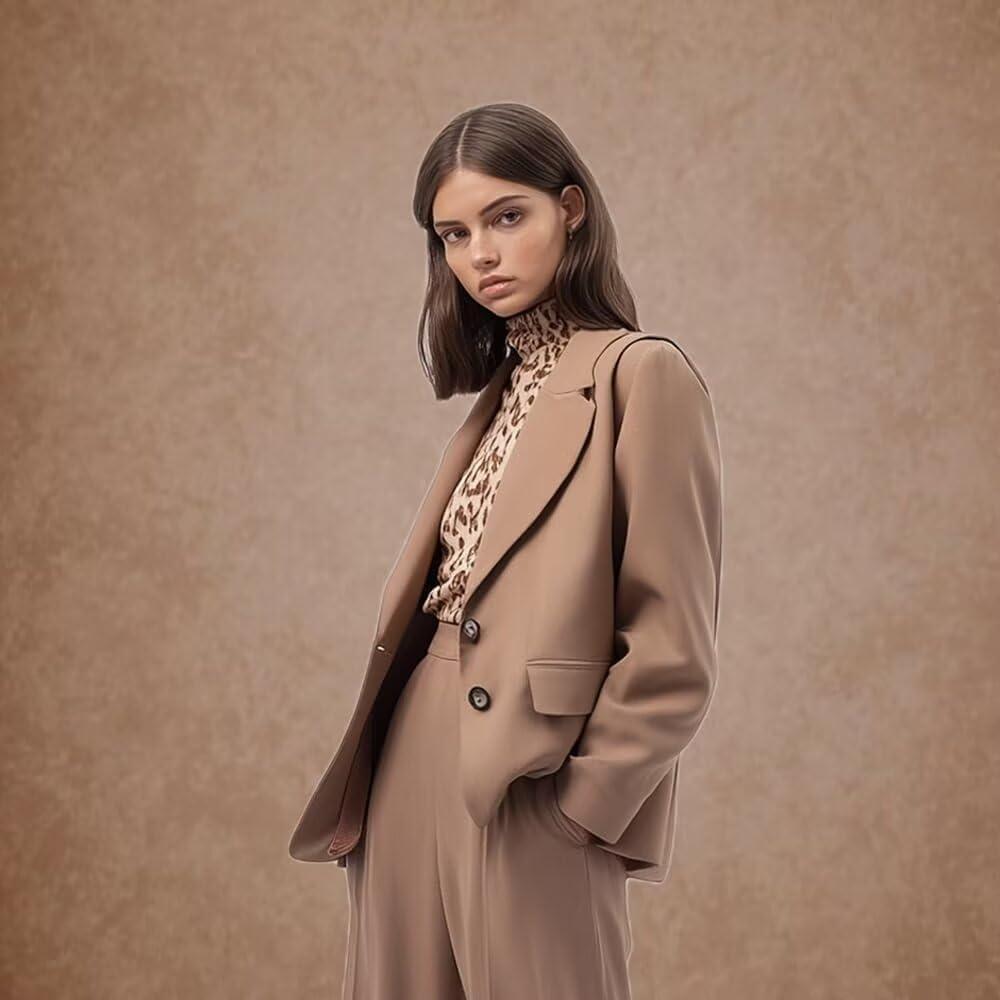 Fondo de Foto Abstracto Kate 3m x 3m Microfibra Marrón Claro