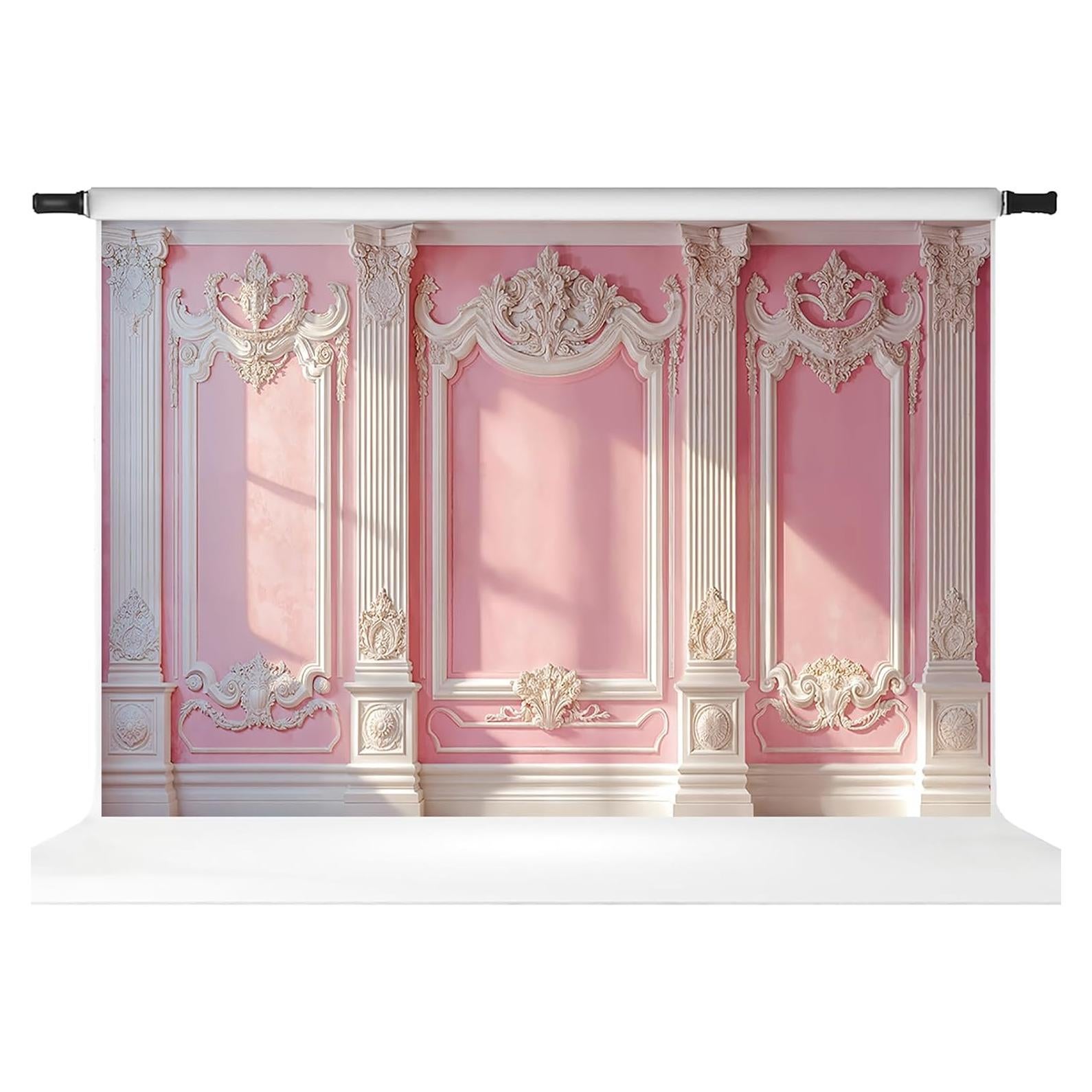 Fondo de Fotografía Rosa Kate 3m x 2m Microfibra