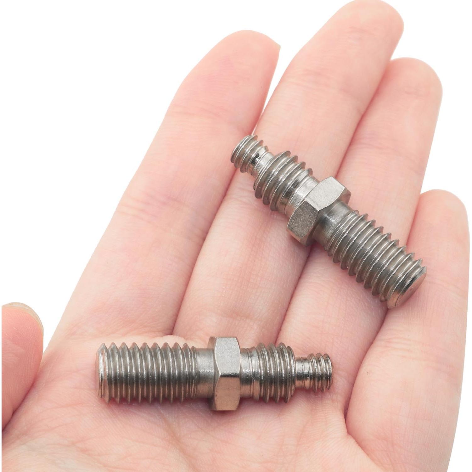 Adaptadores de tornillo de trípode LUORNG 1/4 a 3/8 - 3 Pcs