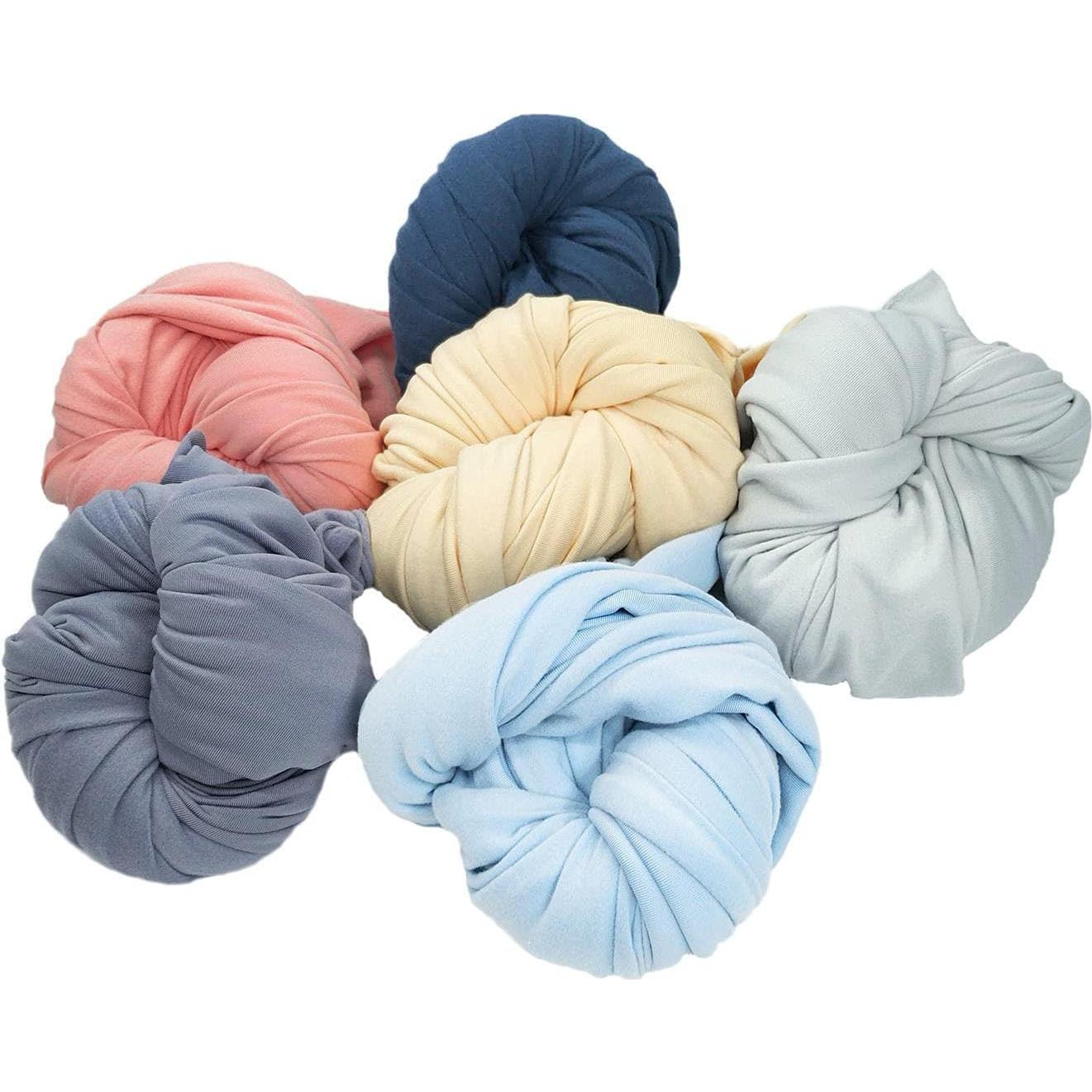 Conjunto de Fondos y Envolturas para Fotografía de Recién Nacidos Honra Beanbag - Azul Marino