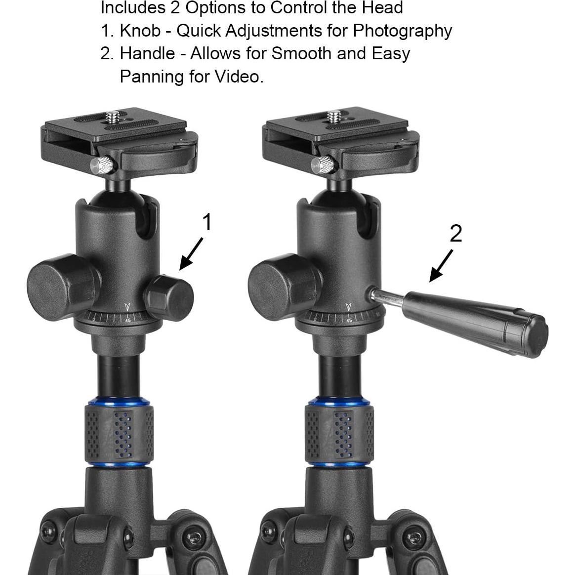 Trípode Profesional Ravelli APGL5 con Cabezal de Bola y Bolsa