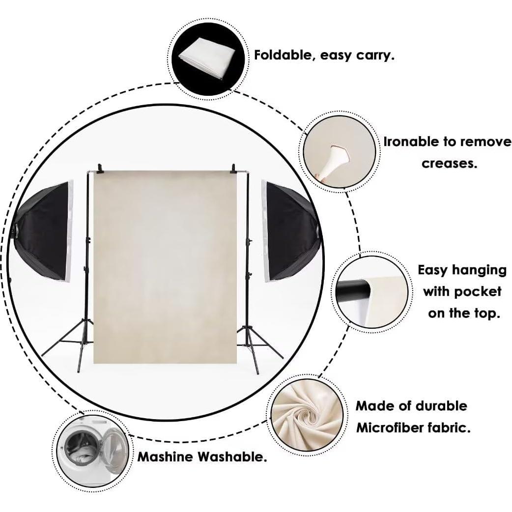 Fondo Fotográfico Vintage Flores Kate 3x2m Microfibra