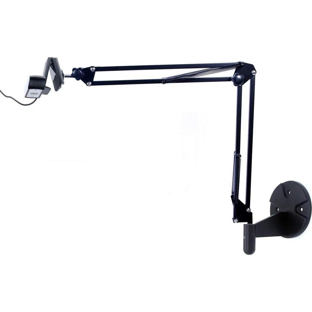 AceTaken Webcam Stand Kit, 2in1 Wall Mount and Clamp Arm Holder for Logitech C920 C920s C922x C930e C925e Brio