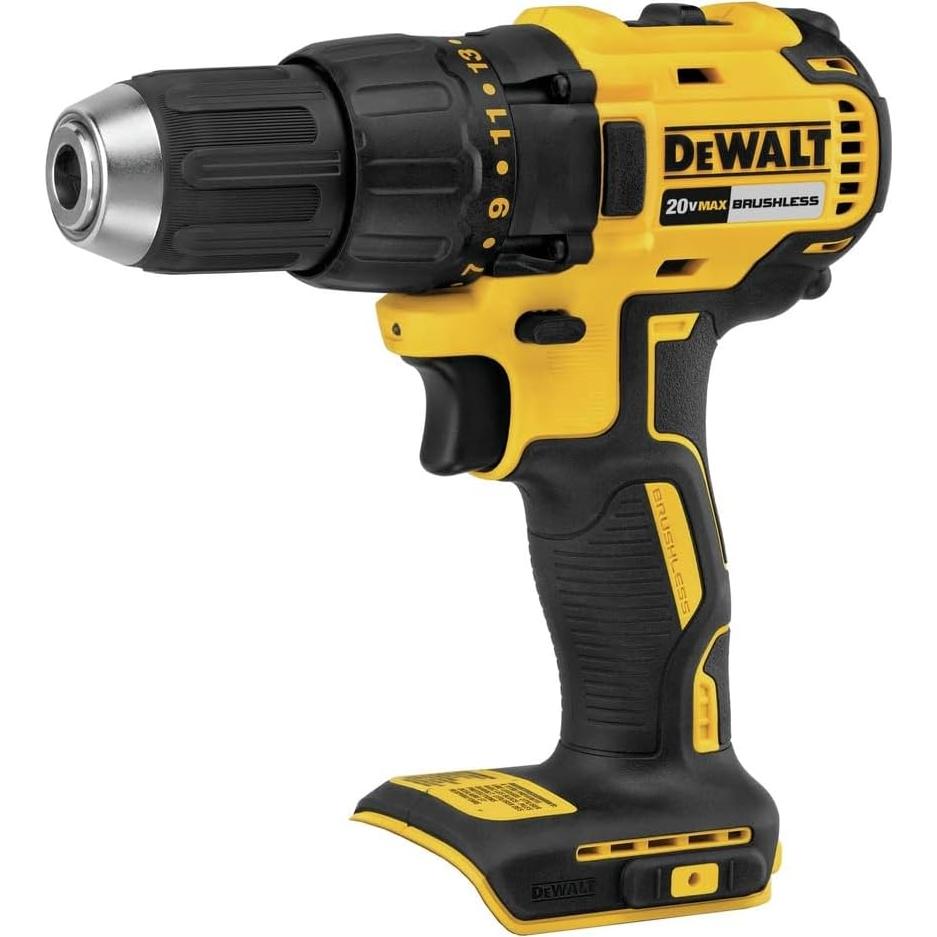 DEWALT Taladro 20V MAX y Destornillador Impacto 2 Piezas