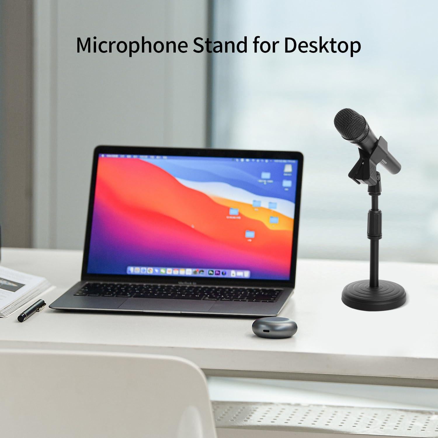 Soporte de Micrófono de Escritorio Ajustable MS06 - 35.6 cm