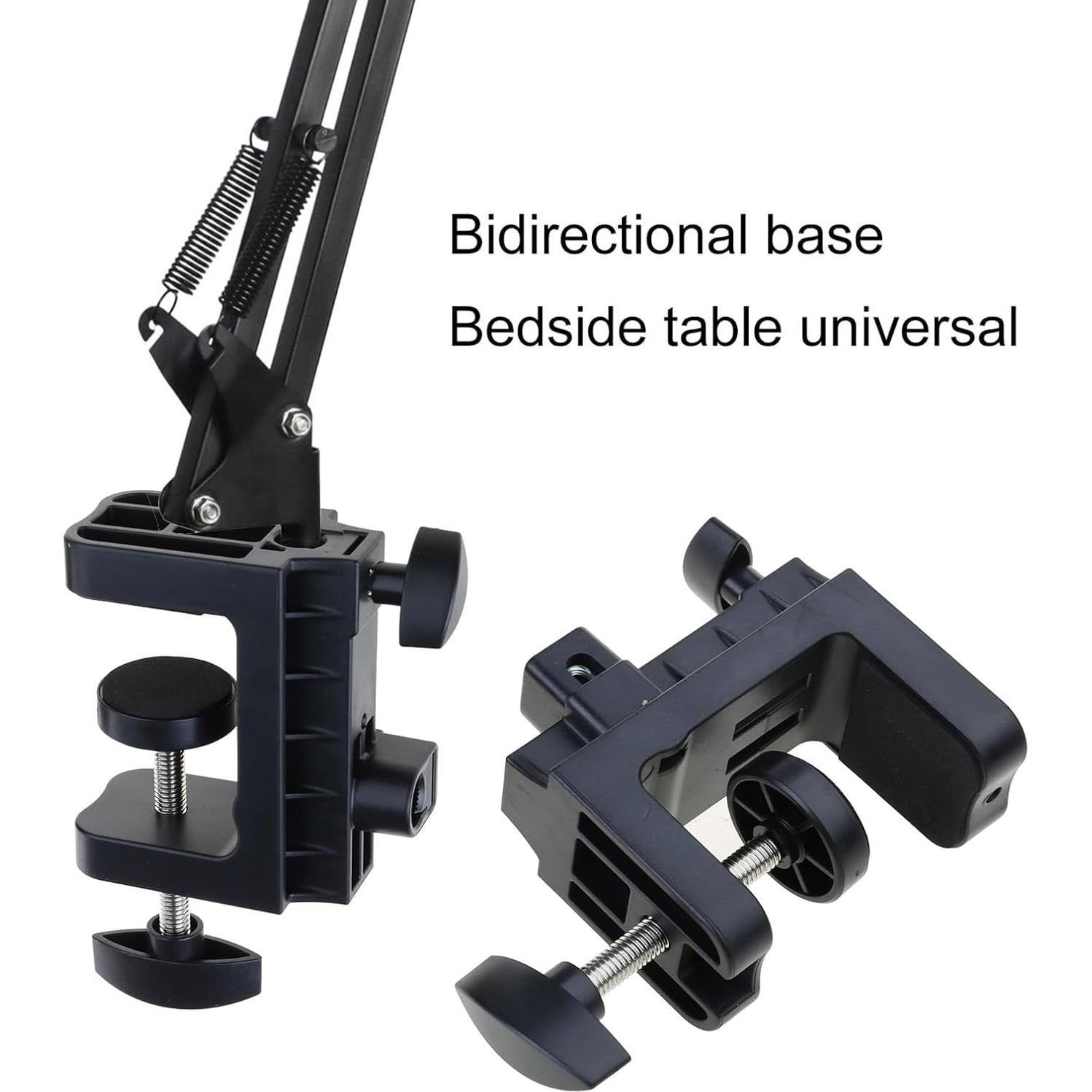 Desktop C Type Clamp Adjustable Desk Fixed Holder Clip For Camera Photography Studio Light Stand Clip