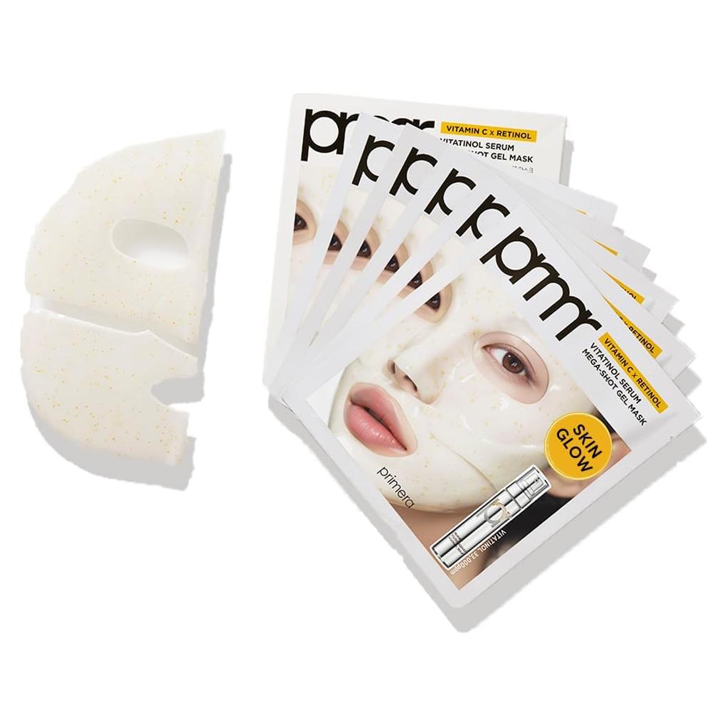 Mascarilla Nocturna PRIMERA con Vitamina C y Retinol 5 Piezas