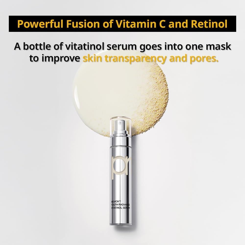 Mascarilla Nocturna PRIMERA con Vitamina C y Retinol 5 Piezas