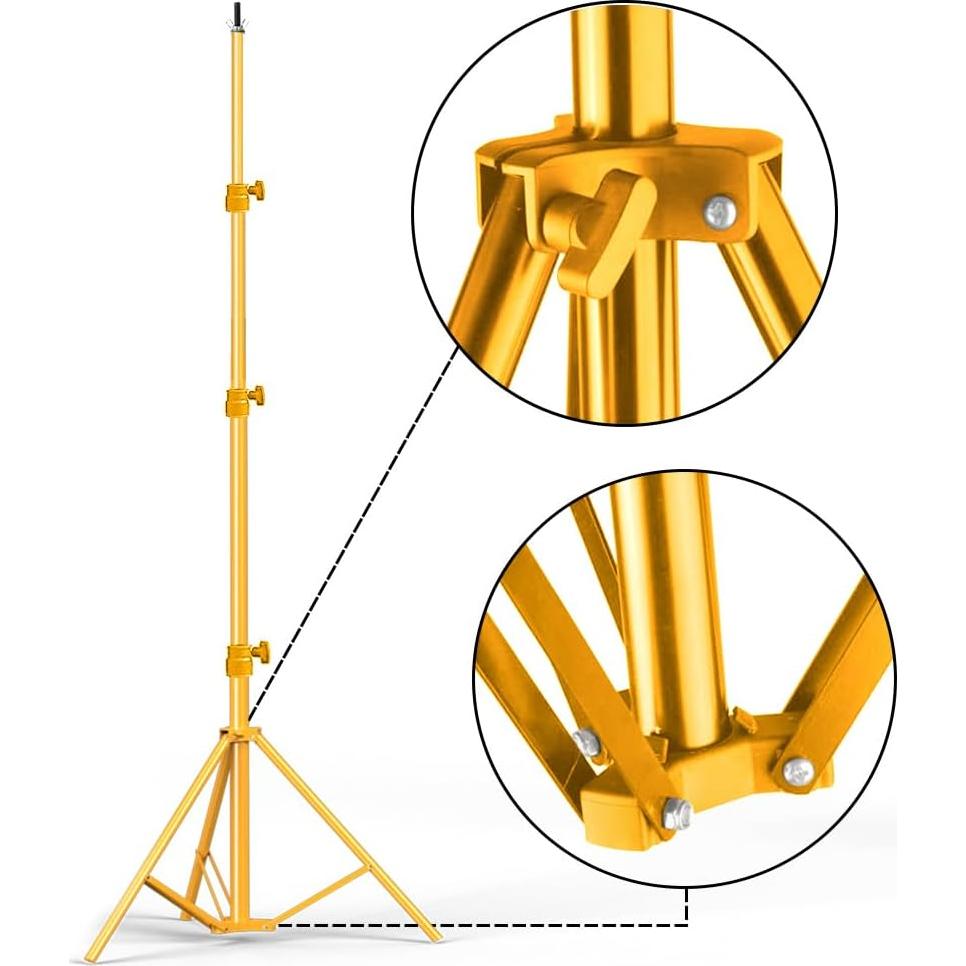 Soporte de Fondo Ajustable HYJ-1022 3 a 2.6 m con Bolsa