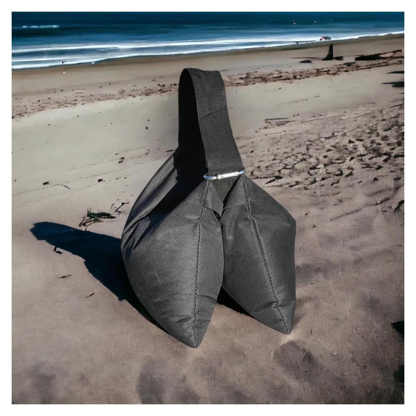 Bolsas de Arena Vacías Sandbaggy con Clip - 11.34 kg Capacidad