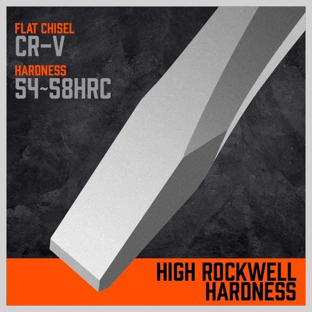 Juego de Punch y Cinceles 16 Piezas HORUSDY CR-V