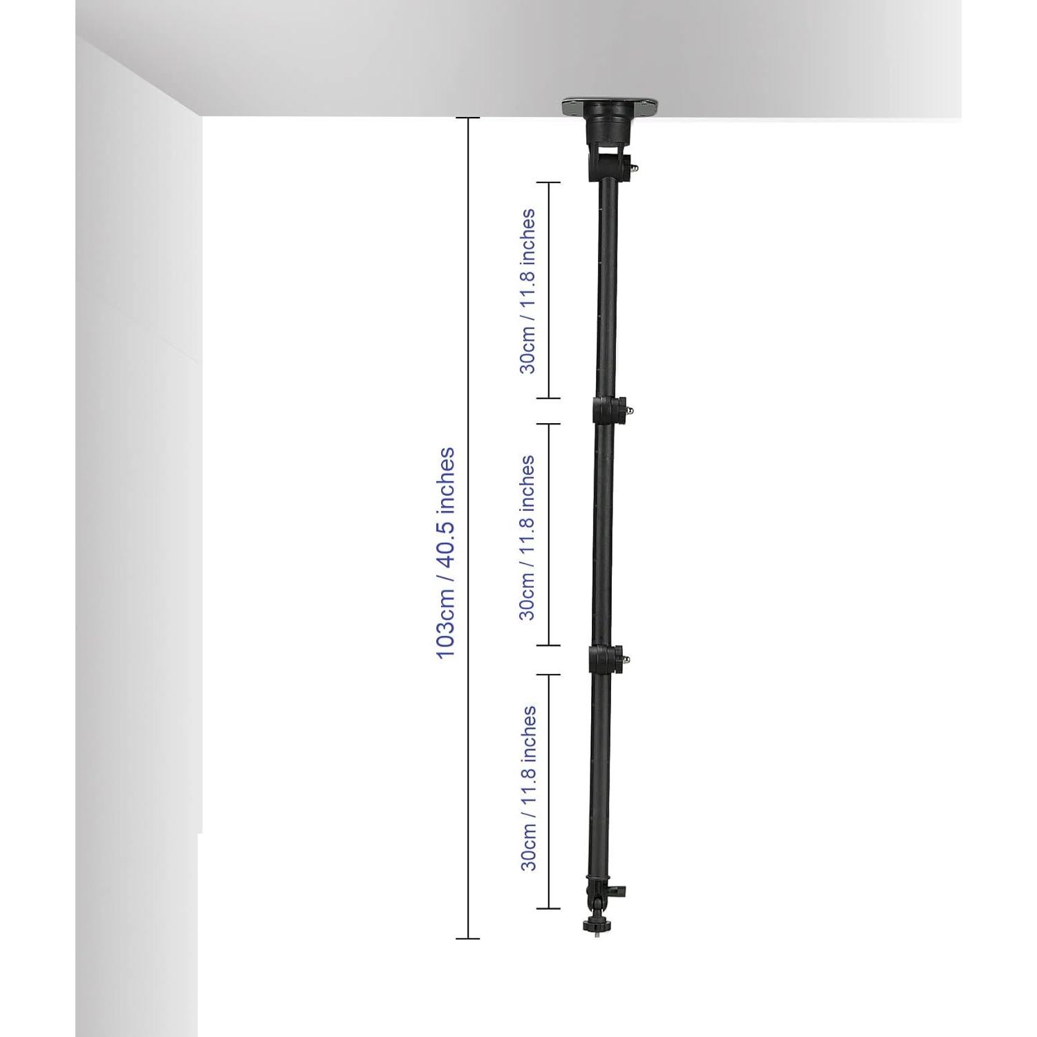 Soporte de Pared para Micrófono AceTaken Wave 3 103cm