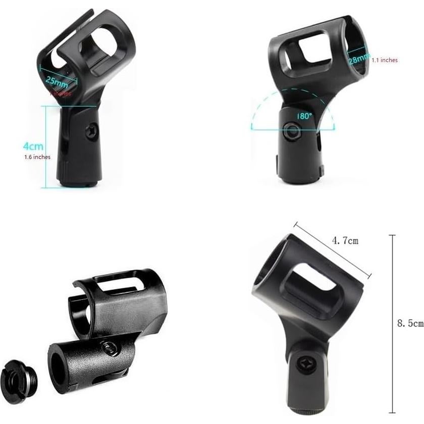 Soporte de Pared para Micrófono AceTaken Wave 3 103cm