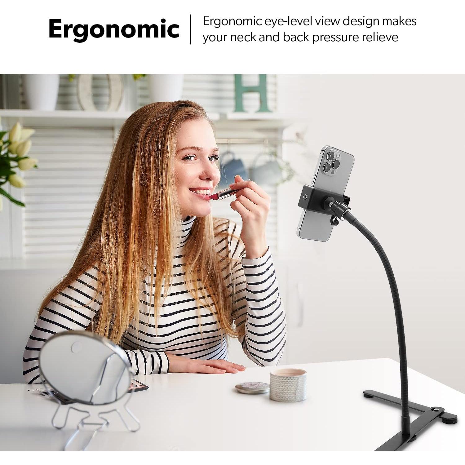 Soporte de Mesa Gooseneck LimoStudio AGG3314 para Teléfono