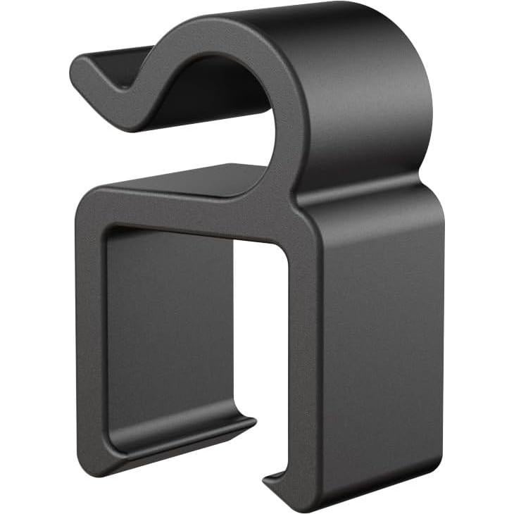 Paquete de 20 Clips de Cable para Micrófono Organizador Negro