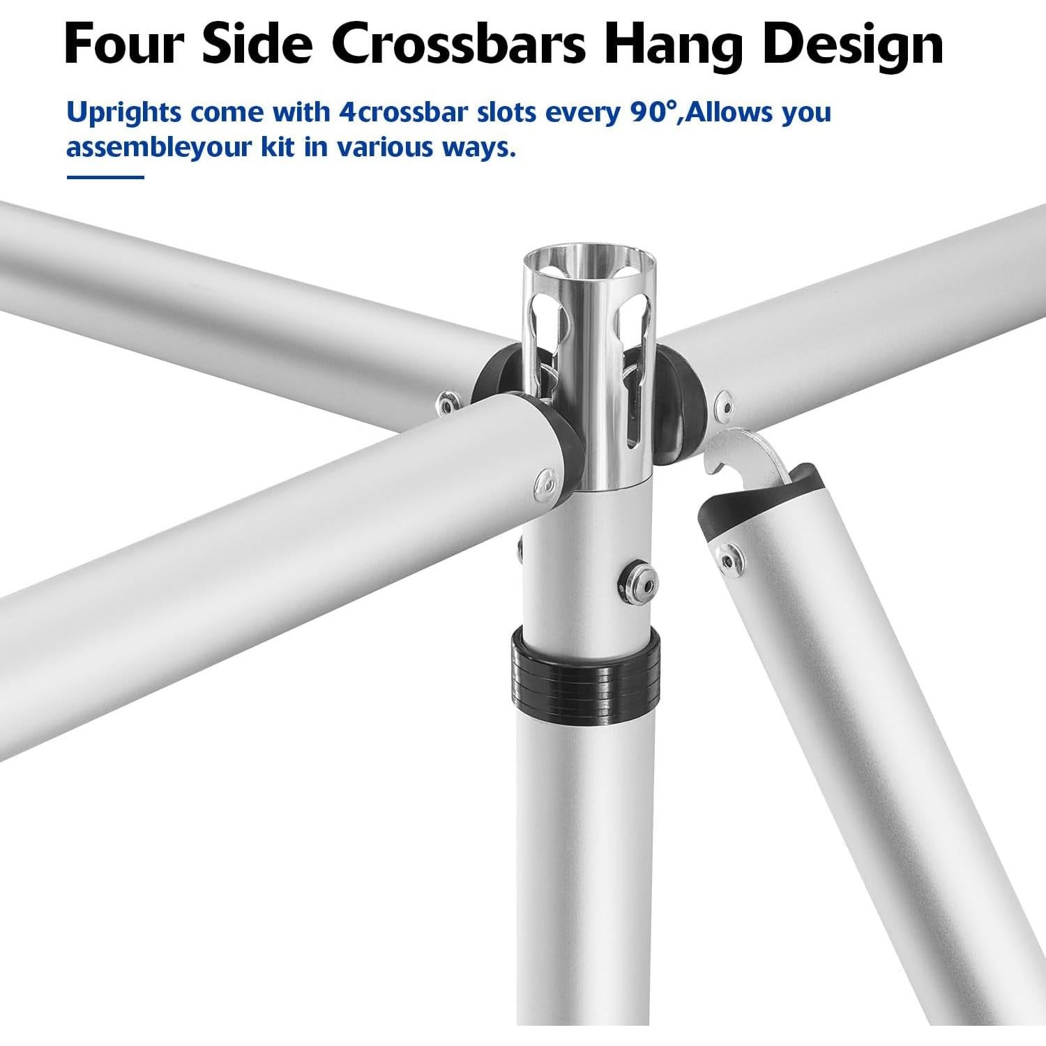 Soporte de Fondo Ajustable Hecis 8x10 pies para Fiestas