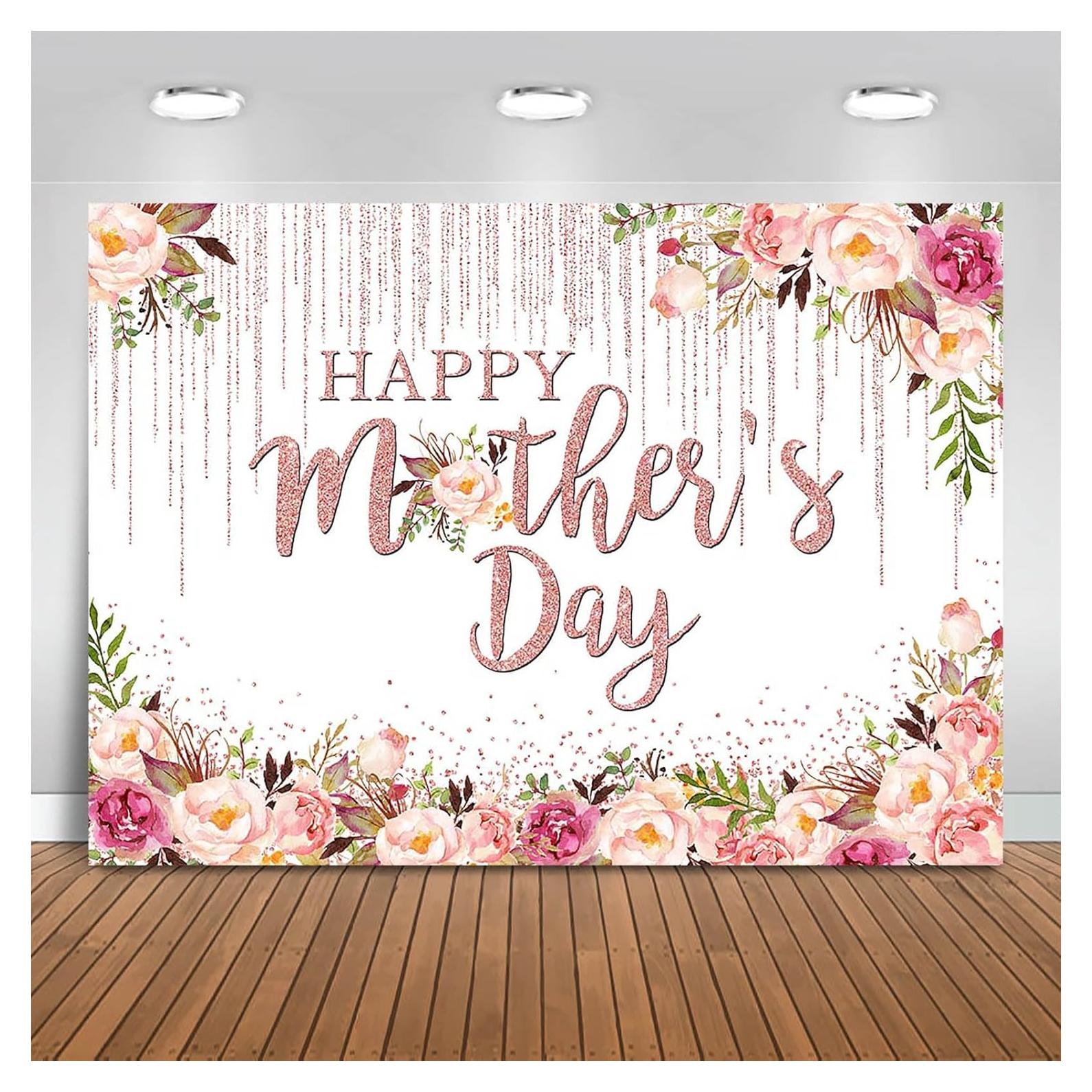 Fondo de Fotografía Día de la Madre Vinilo 210x150 cm