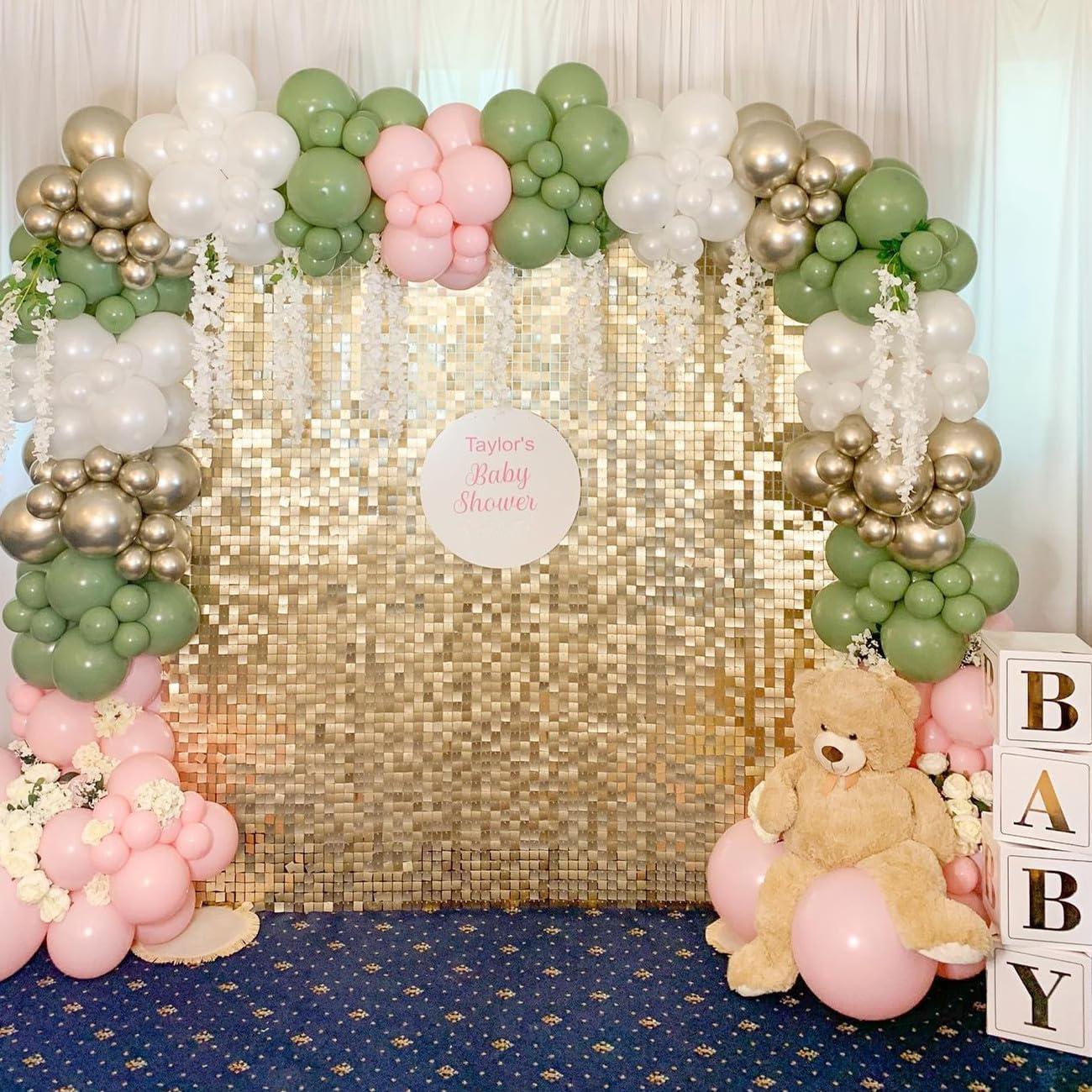 Paneles de Lentejuelas Brillantes B-COOL 30 Piezas 1.83m x 1.83m