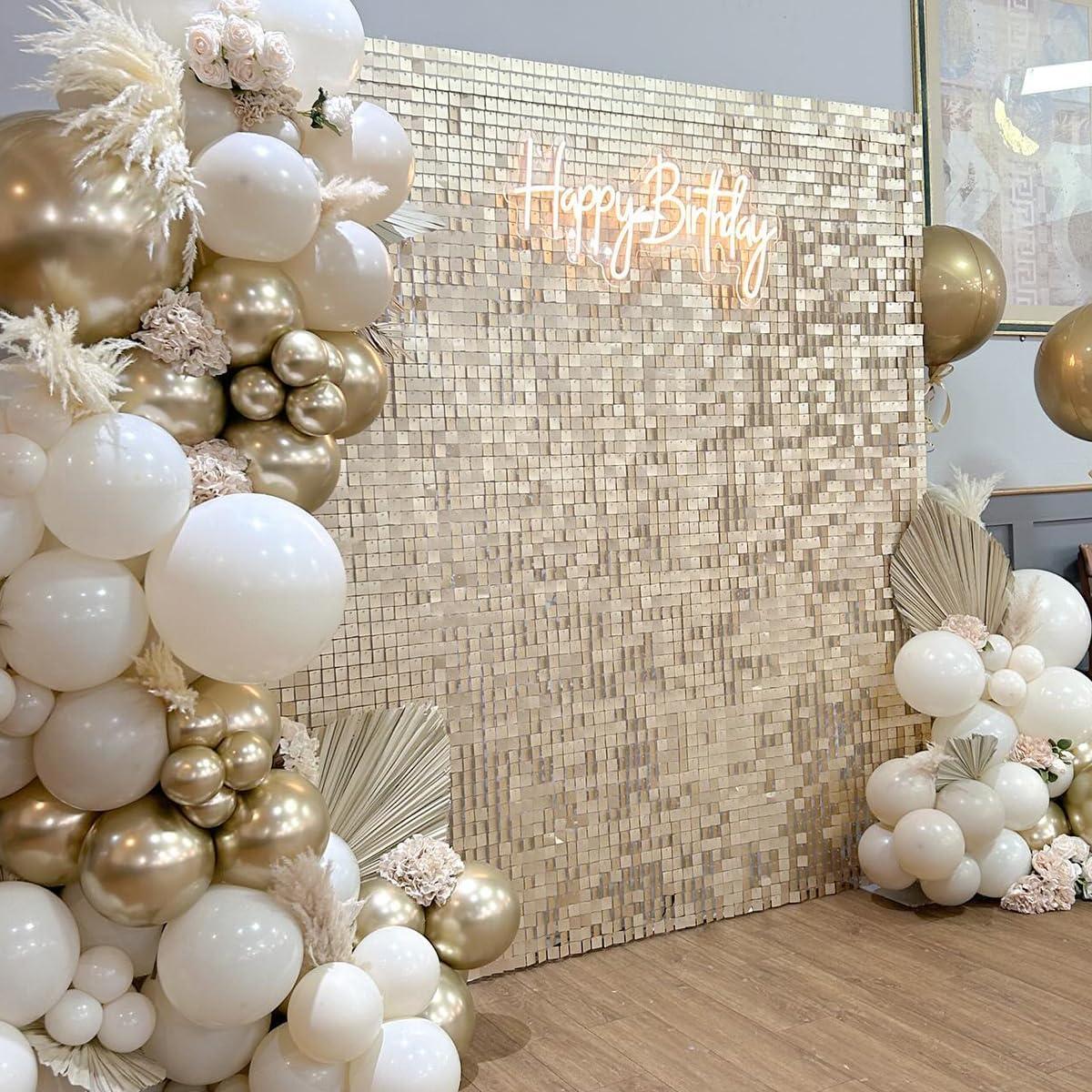 Paneles de Lentejuelas Brillantes B-COOL 30 Piezas 1.83m x 1.83m