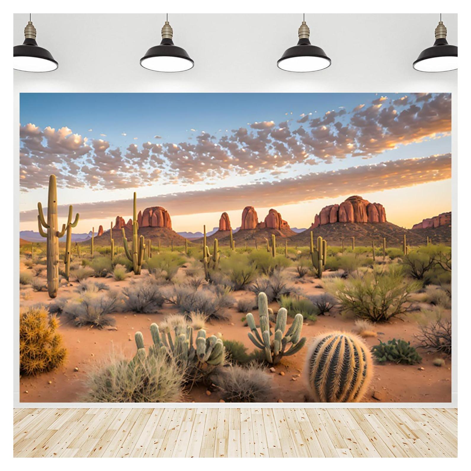 Fondo de Fotografía Desértico 7x5 pies GKLEASG