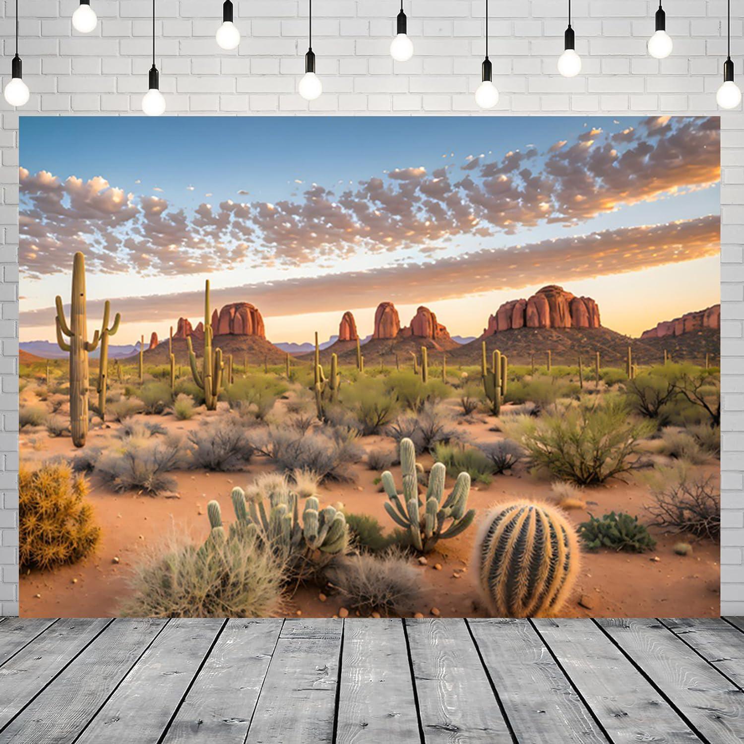 Fondo de Fotografía Desértico 7x5 pies GKLEASG