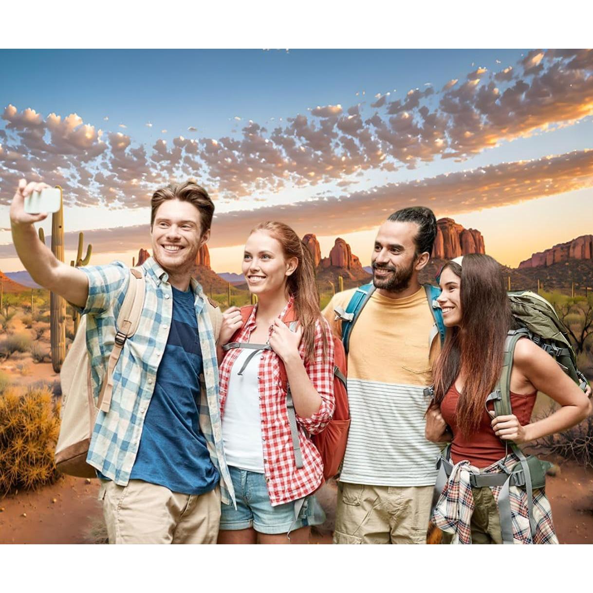 Fondo de Fotografía Desértico 7x5 pies GKLEASG