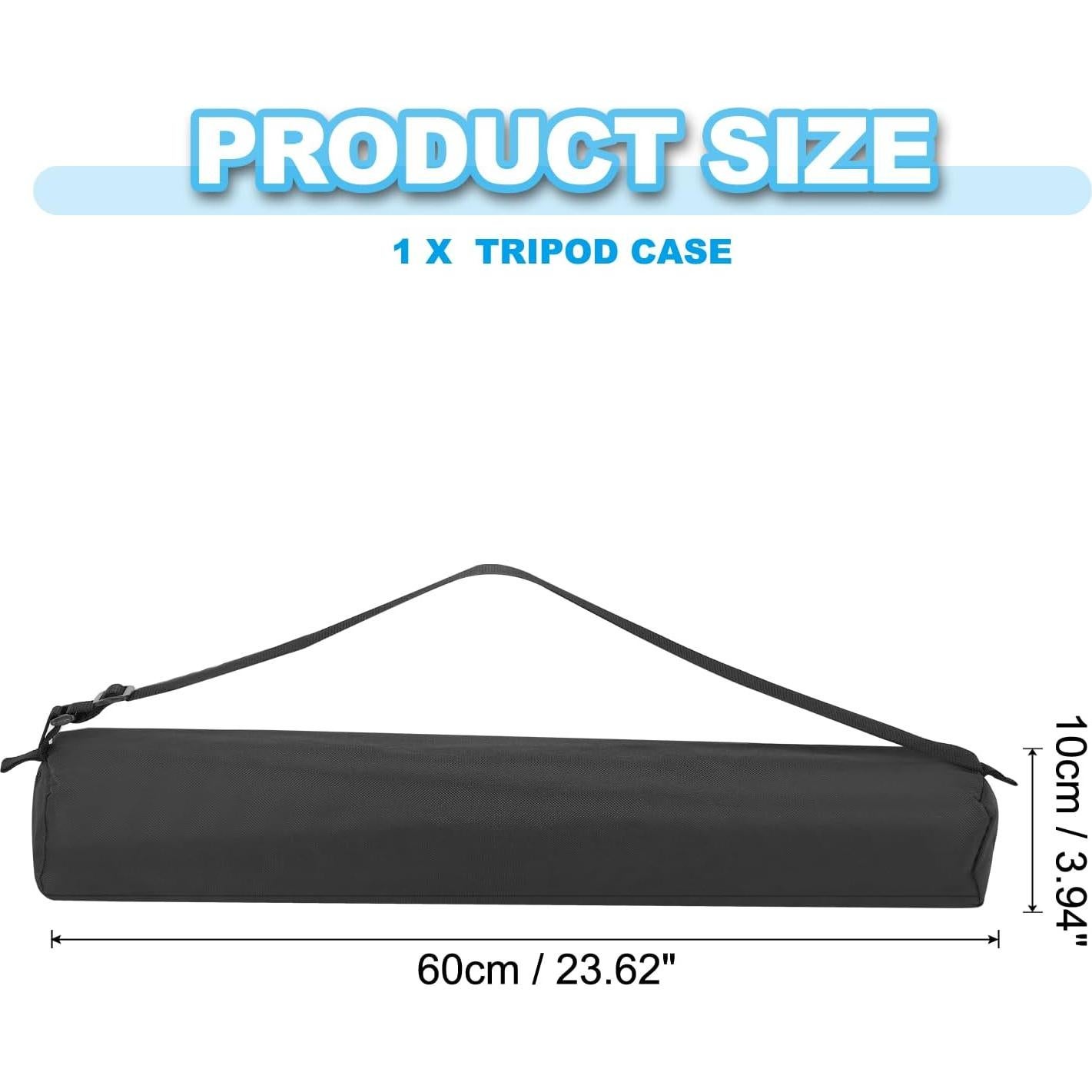 Funda para Trípode PATIKIL 60cm x 10cm Tela Oxford Negra