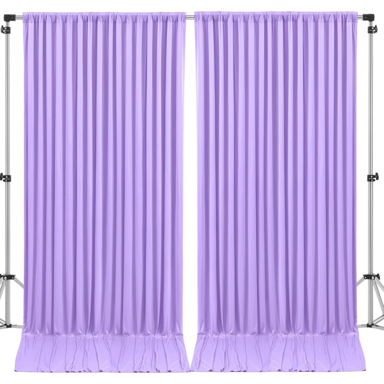 Cortina de Fondo Lavanda Gogoparti 2 Paneles 1.52m x 3.05m