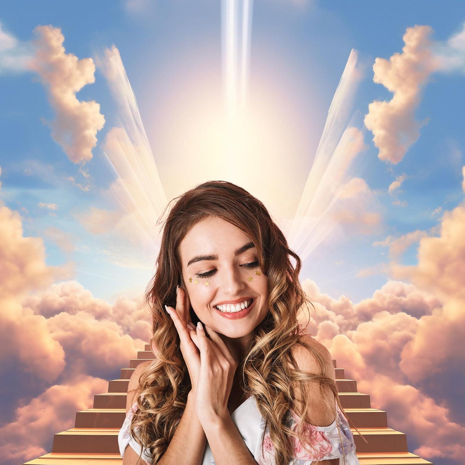 Fondo de Fotografía Vinilo 2.7x1.8m Mitivcati Cielo Nubes