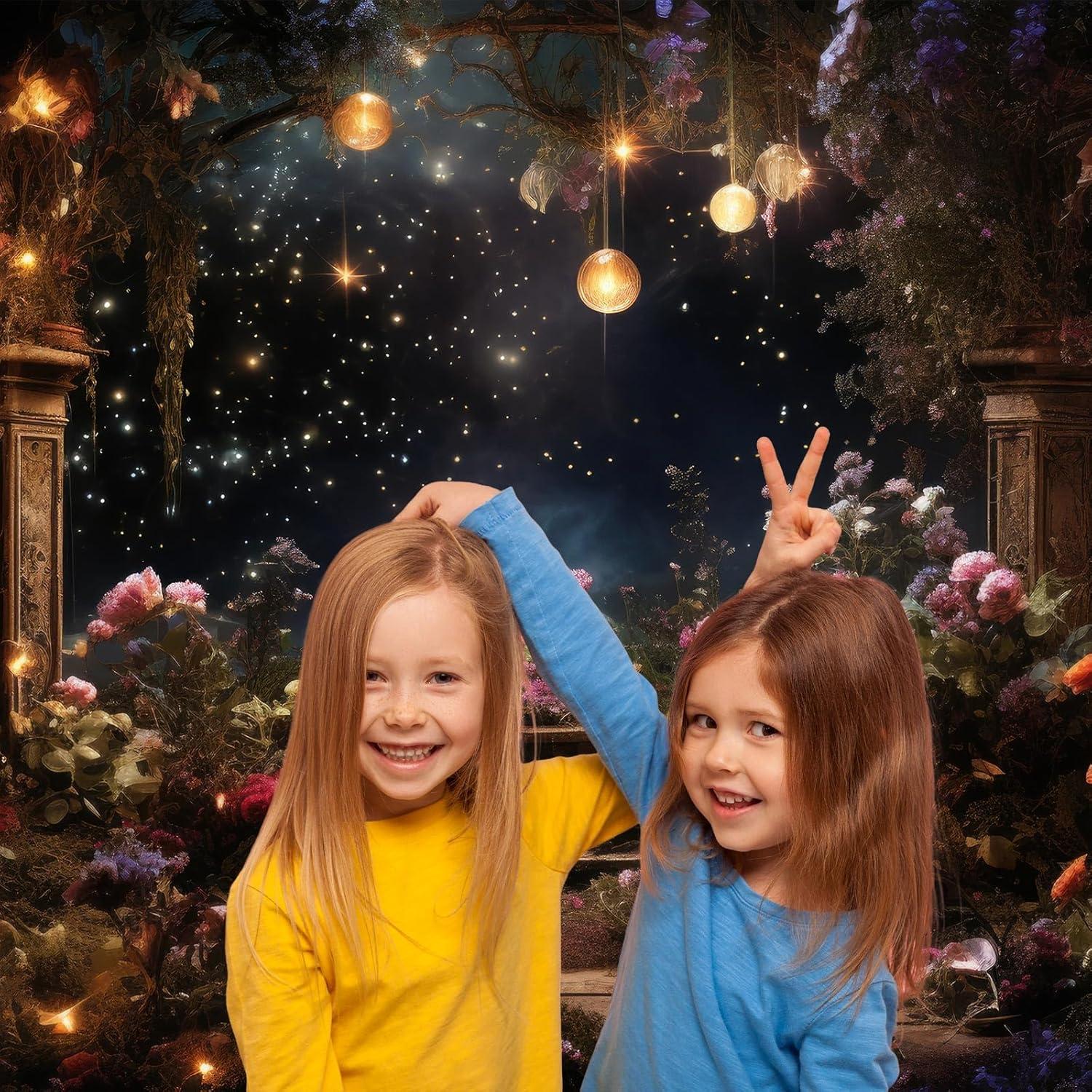 Fondo de Fotografía Jardín Fantasía Mitivcati 2.2x1.5m