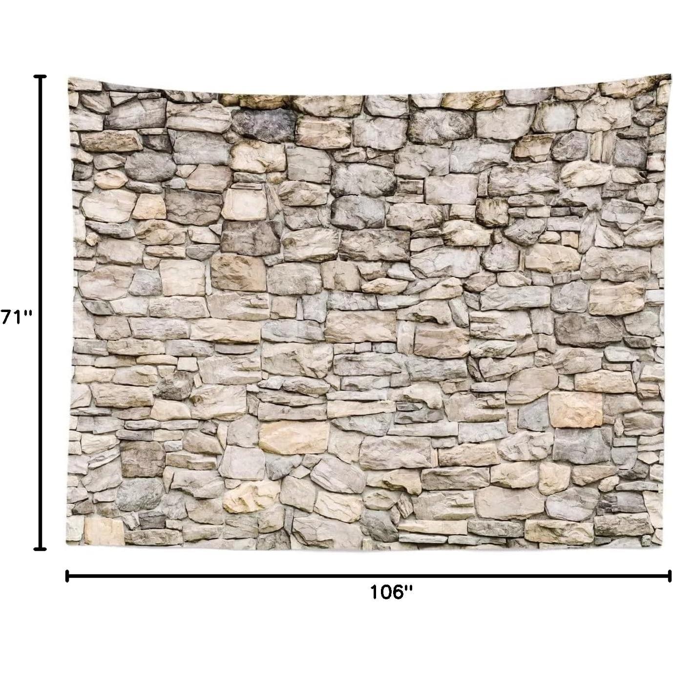 Fondo de Fotografía BELECO 2.7x1.8m Tela Ladrillo Vintage