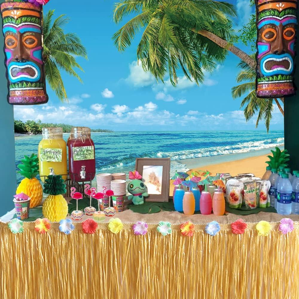 Fondo de Vinilo Tropical 210x150cm para Fotografía yy-beach008