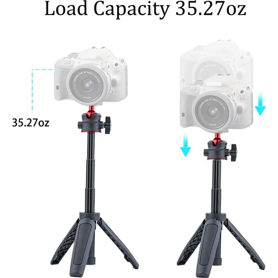 Trípode Compacto Extensible Zhongshan Kumi para Smartphone y Cámara