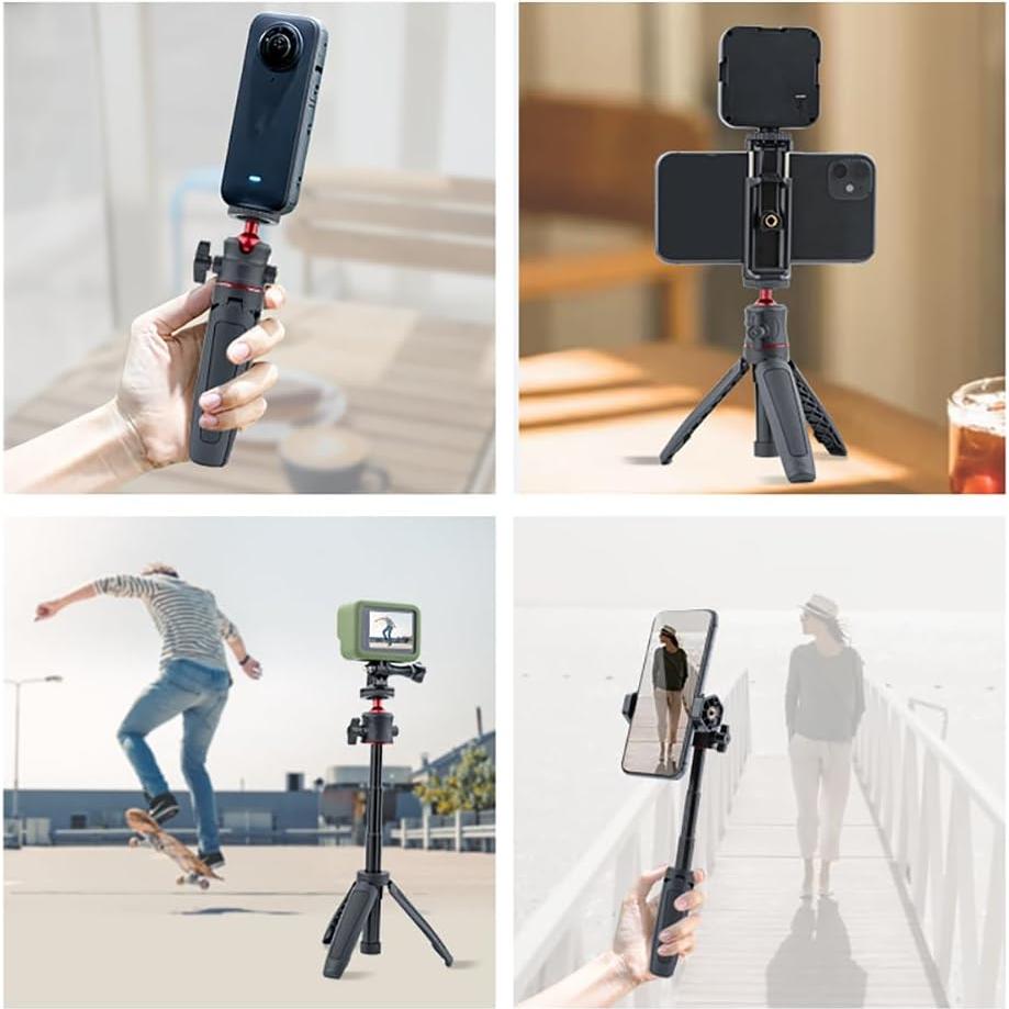 Trípode Compacto Extensible Zhongshan Kumi para Smartphone y Cámara