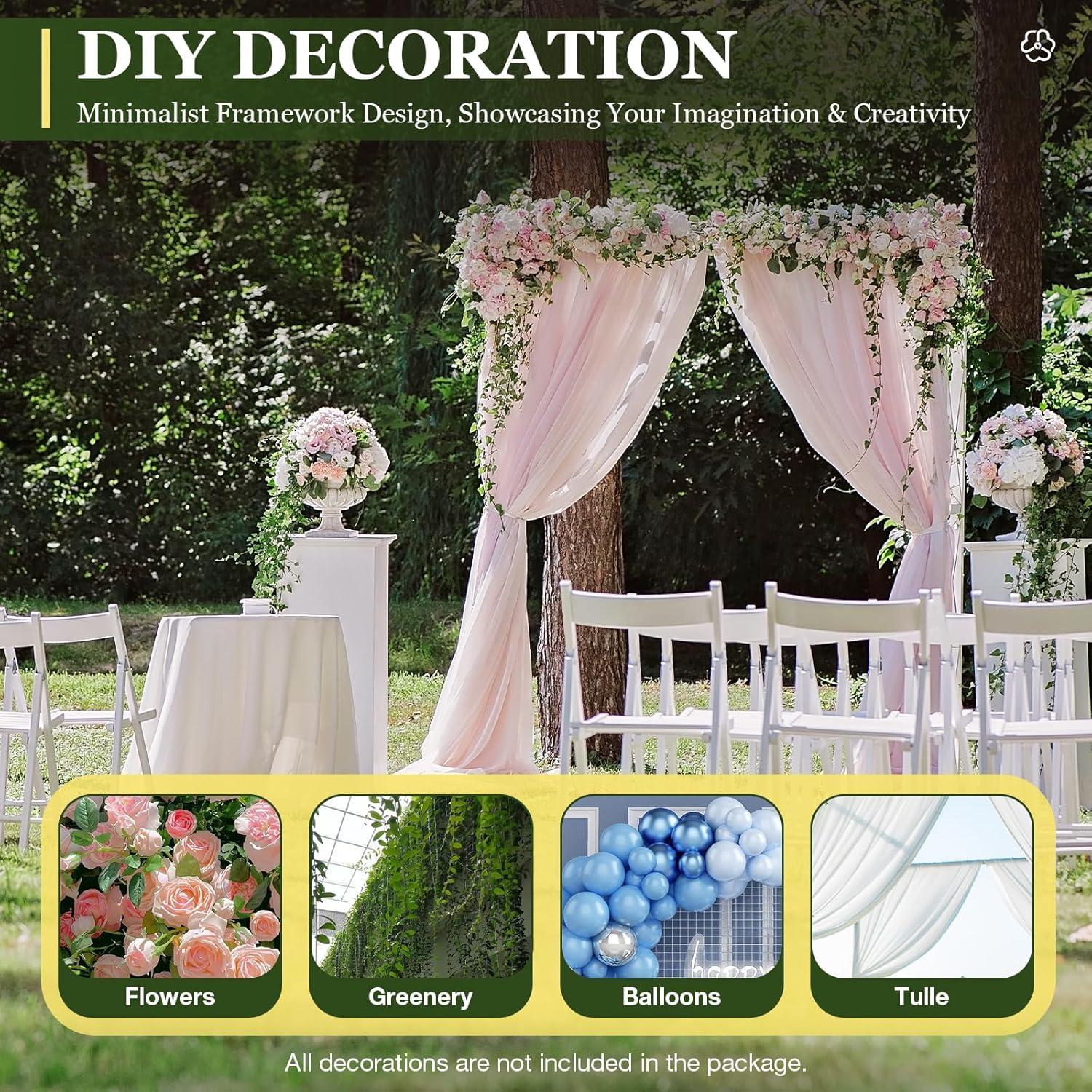 Soporte de Fondo Profesional DYRABREST 1.5-3m Acero Inoxidable