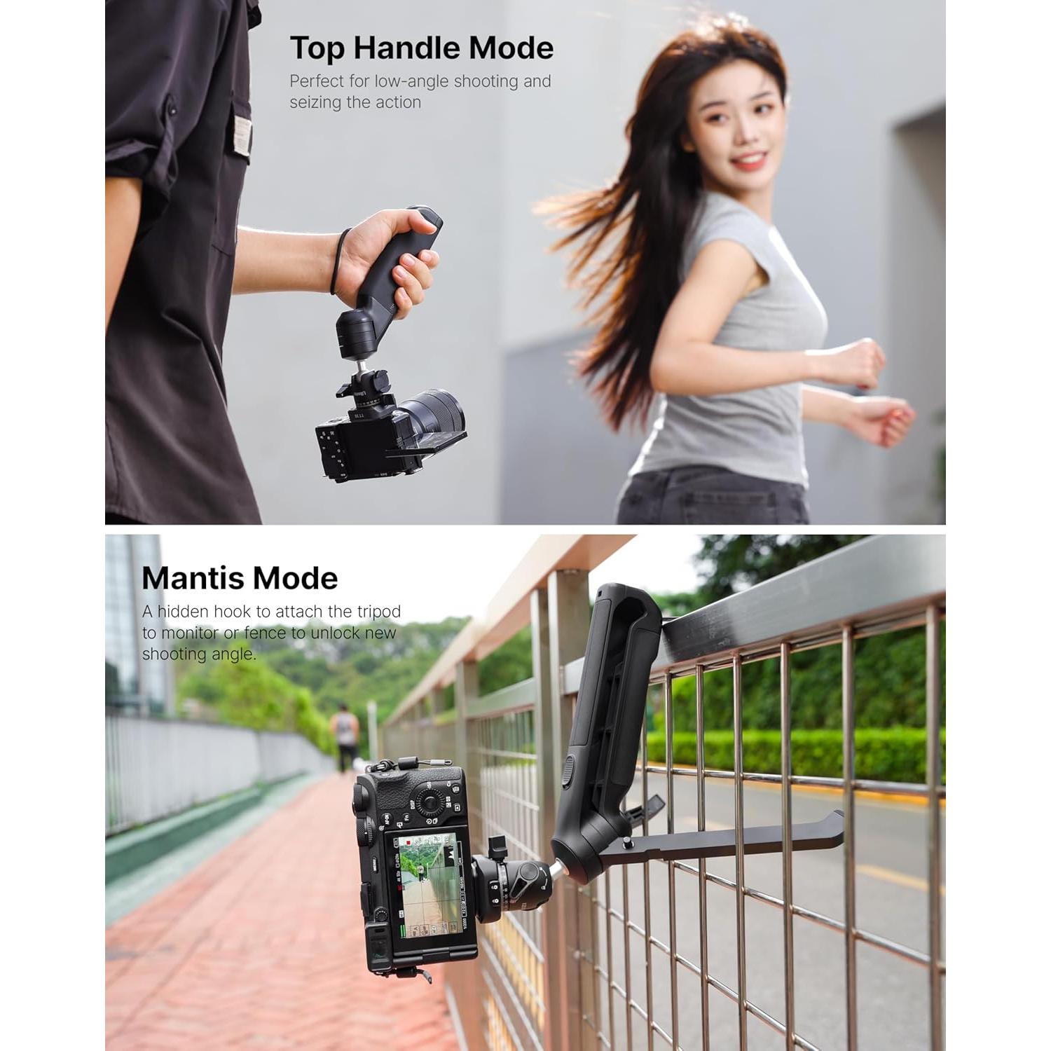 Mini Trípode ULANZI TT38 Portátil para Cámara 393g 360°