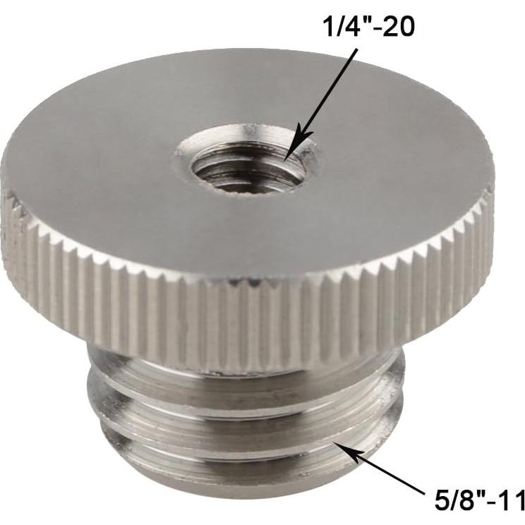 Soporte de Trípode CAMVATE con Tornillo 1/4"-20 a 5/8"-11