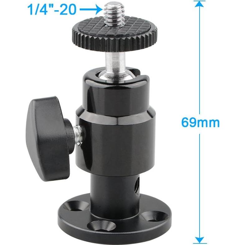 Soporte de Trípode CAMVATE con Tornillo 1/4"-20 a 5/8"-11