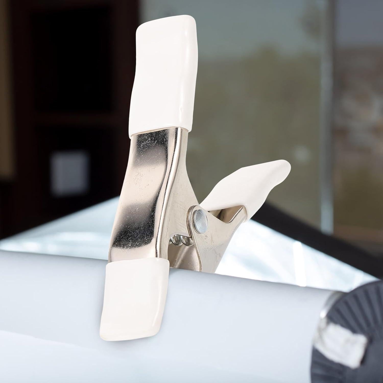 Abrazaderas de Resorte OSALADI 10.16 cm 3 Piezas Niqueladas