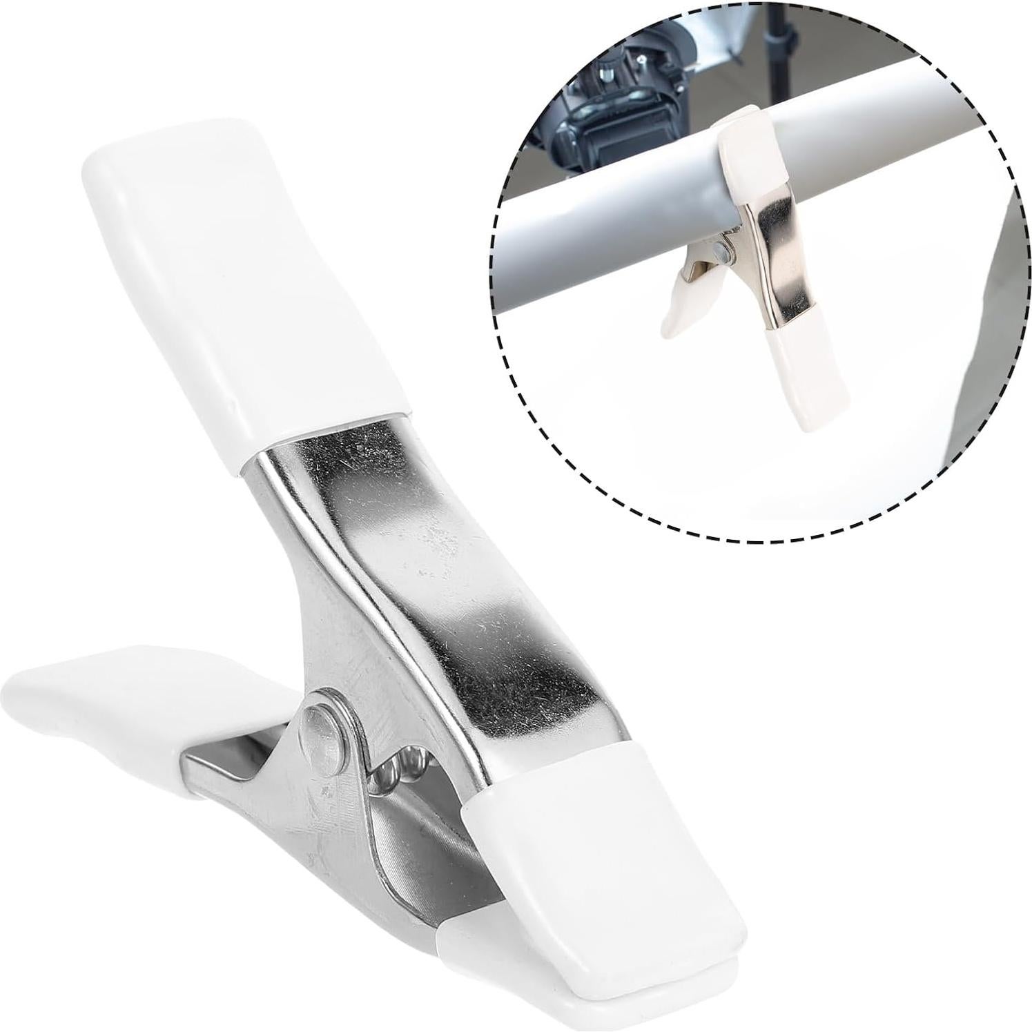 Abrazaderas de Resorte OSALADI 10.16 cm 3 Piezas Niqueladas