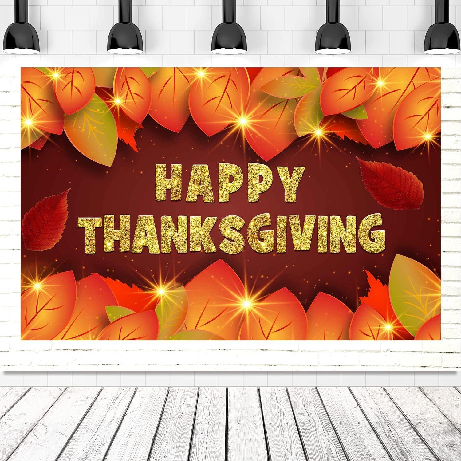 Fondo de Fotografía Otoñal MEETSIOY 213x152 cm con Purpurina