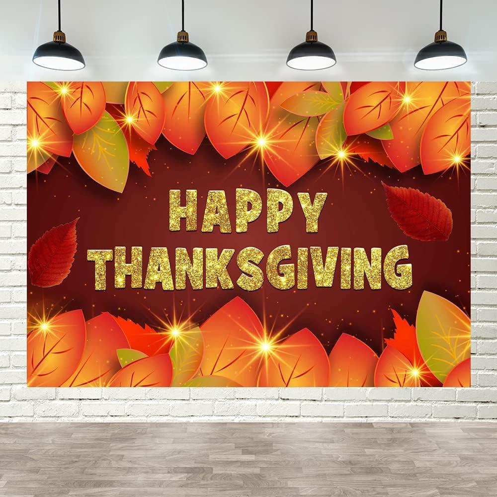 Fondo de Fotografía Otoñal MEETSIOY 213x152 cm con Purpurina