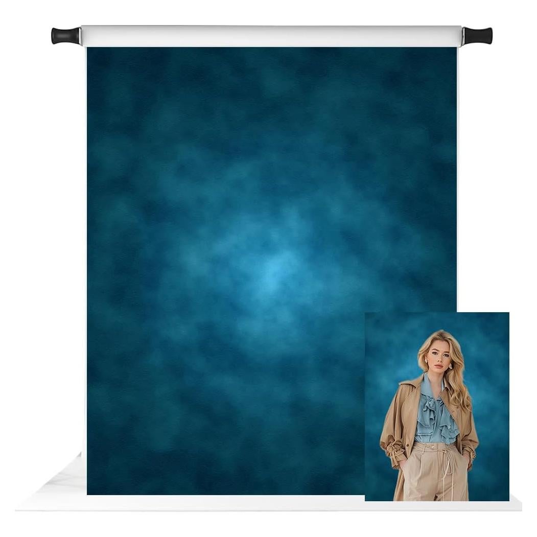 Fondo de Fotografía Azul 5x7ft Kate Microfibra Lavable