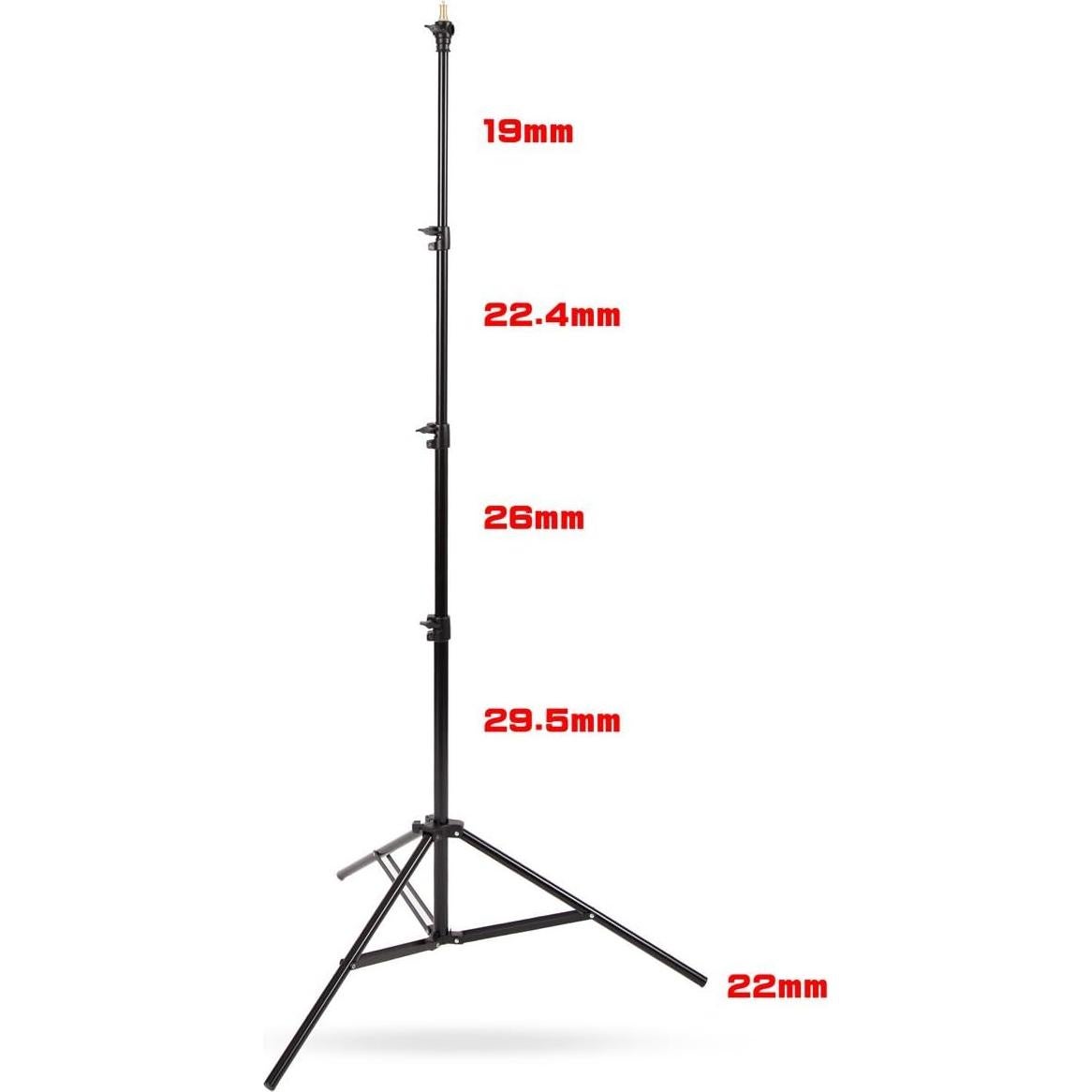 Soporte de Luz UNPLUGGED STUDIO LS-080 Amortiguador de Aire