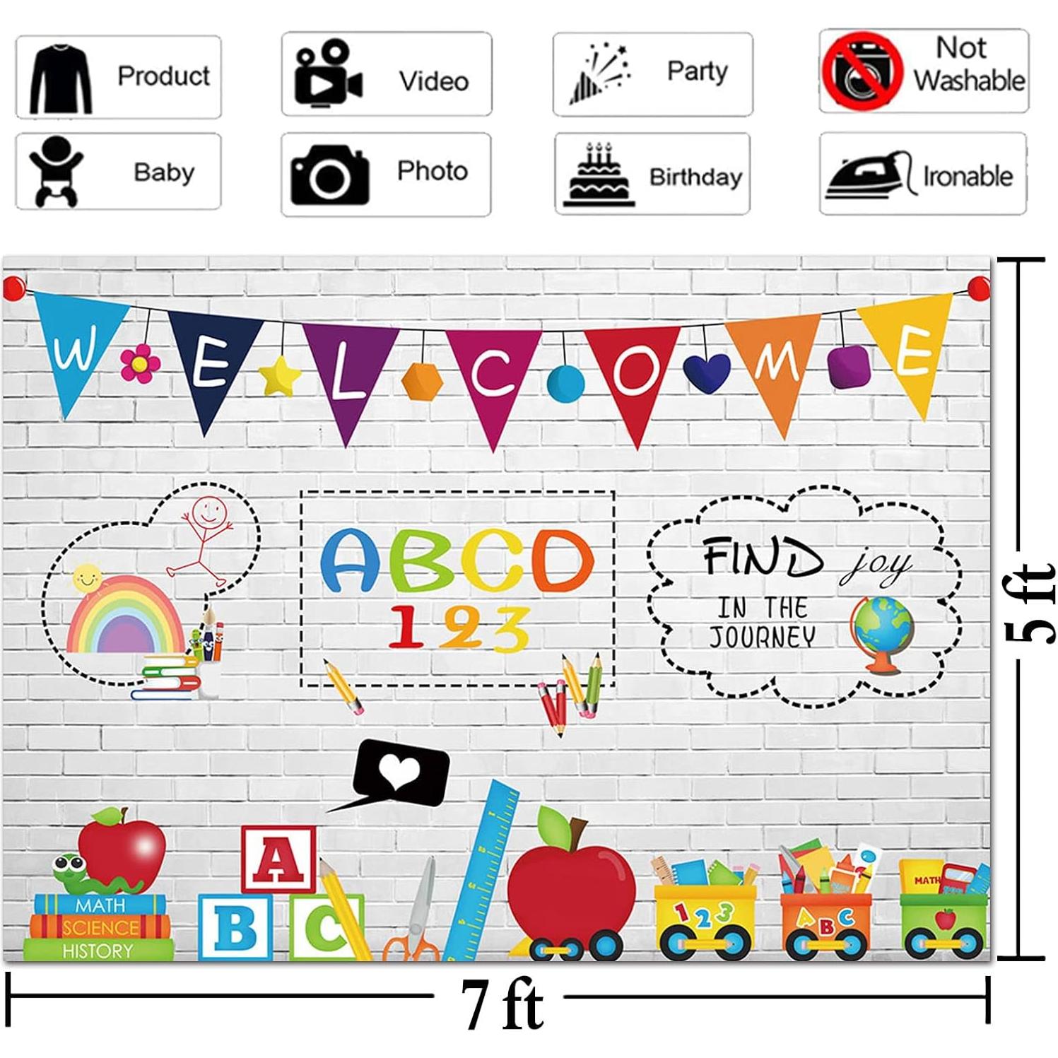 Fondo de Fotografía 210x150 cm Qian Poliester Sin Costuras