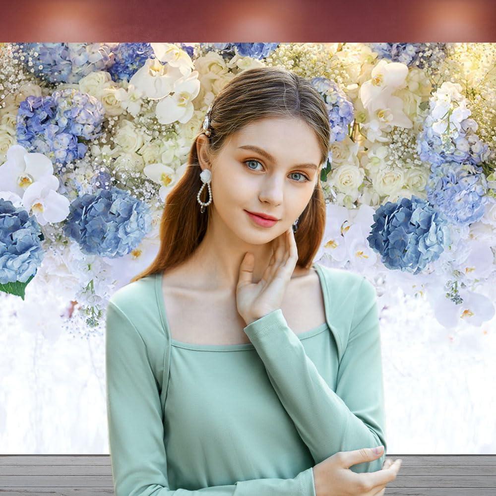 Fondo de Fotografía Floral Qian 3x2.4m para Fiestas y Cumpleaños