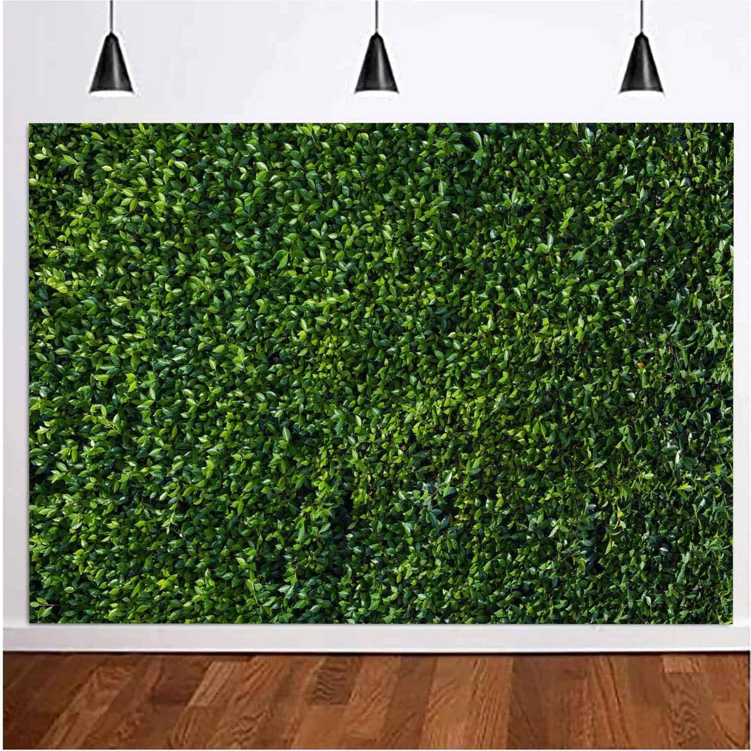 Fondo de Fotografía 240x180 cm Hojas Verdes Estudio de Arte