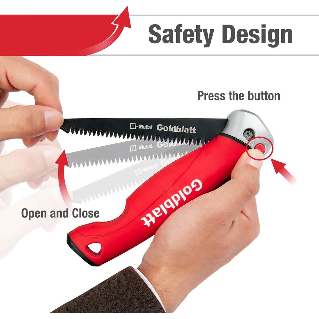 Sierra Plegable Goldblatt para Drywall 12,7 cm con Mango Ergonómico