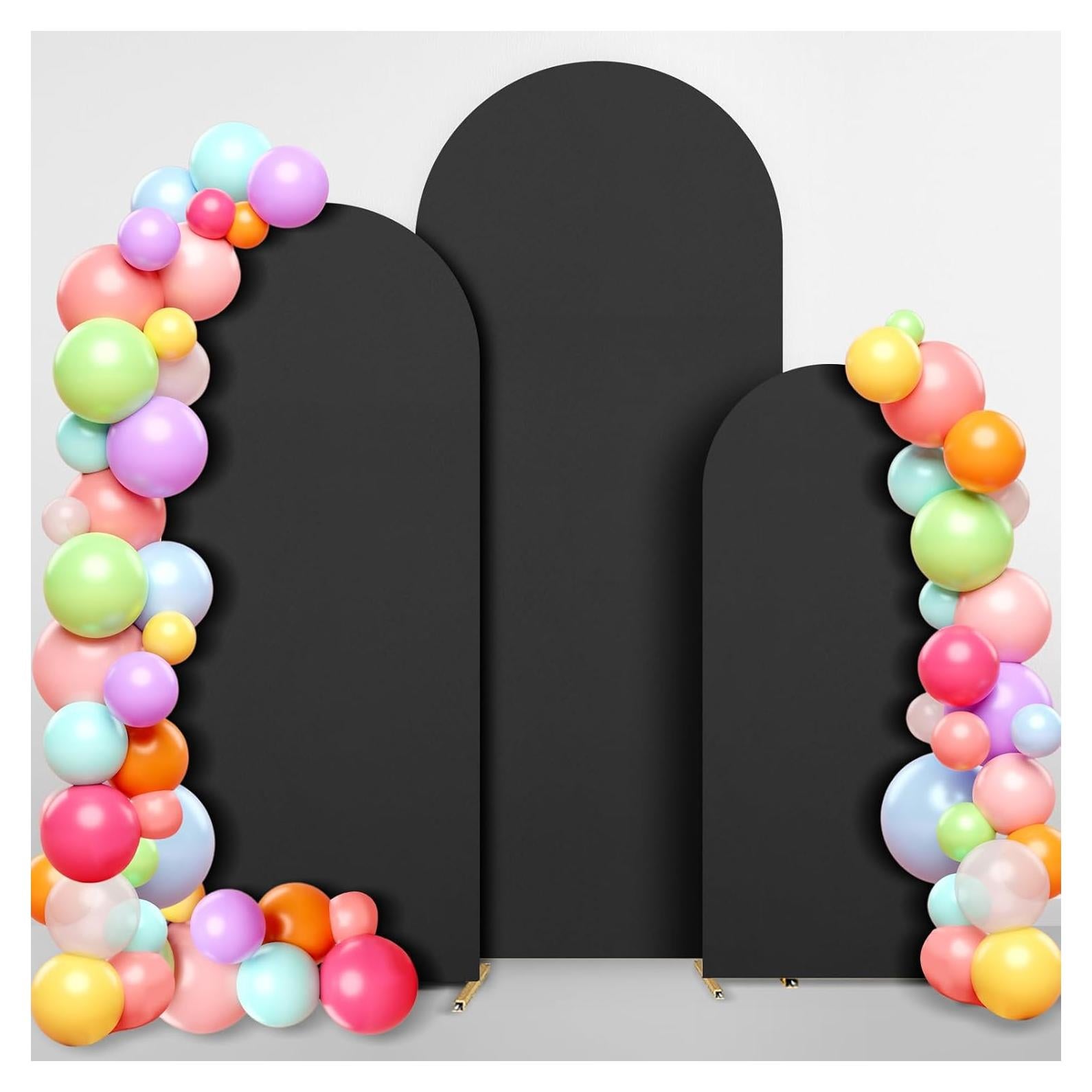 Cubierta de Fondo Arqueado Dofilachy - 3 Fundas Spandex Negros